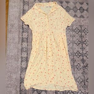 Vintage Eddie Bauer Floral Button-Front Dress